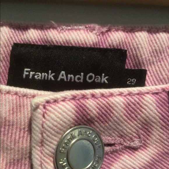 Frank and oak Nina jeans in pink - Picture 3 of 6